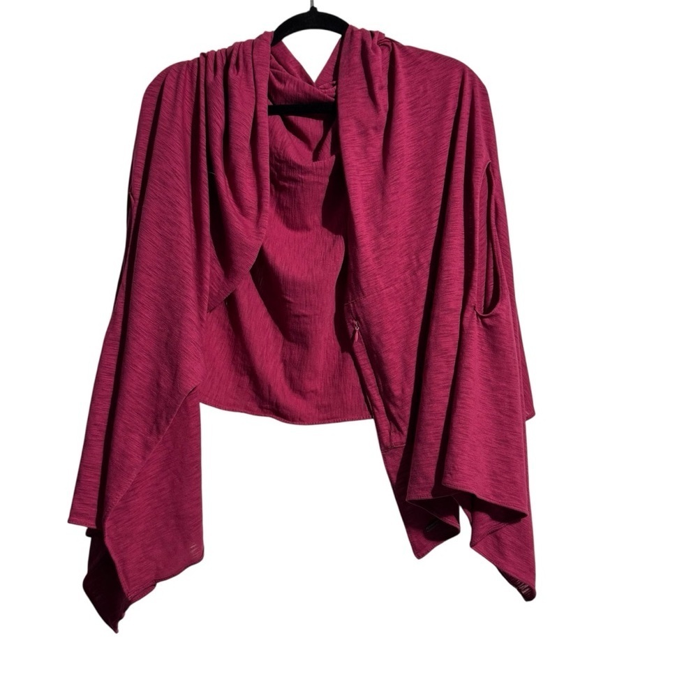 Eddie Bauer Daisy Travel Wrap One Size Pink Cozy Layering Piece Travel - Picture 2 of 7